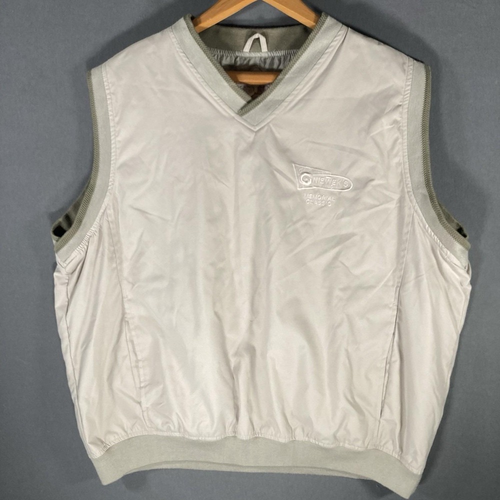 Gniewek's Memorial Classic‎ VTG Holloway Vest 11783 Tan
